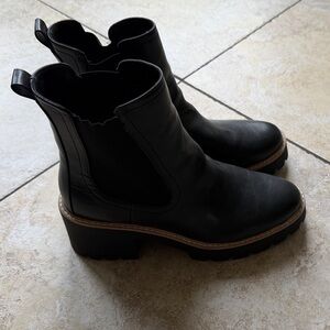 DV by Dolce Vita Classic Black Ankle Booties